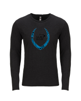 Maui Rugby Club Full Football - Tri-Blend Long Sleeve