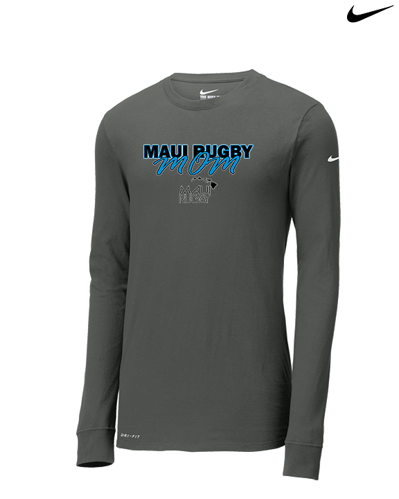 Maui Rugby Club Mom - Mens Nike Longsleeve