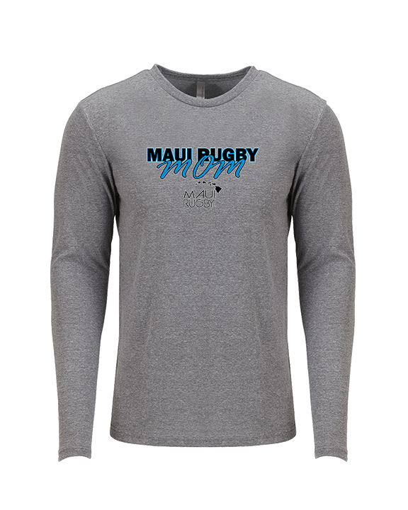 Maui Rugby Club Mom - Tri-Blend Long Sleeve