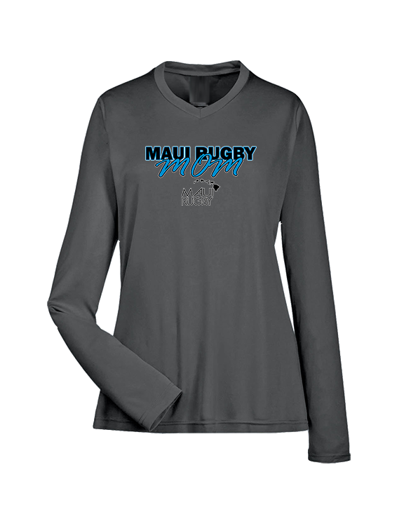 Maui Rugby Club Mom - Womens Performance Longsleeve