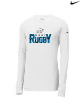 Maui Rugby Club Splatter - Mens Nike Longsleeve