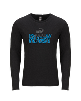 Maui Rugby Club Splatter - Tri-Blend Long Sleeve