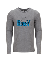 Maui Rugby Club Splatter - Tri-Blend Long Sleeve