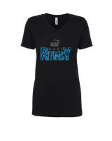 Maui Rugby Club Splatter - Womens Vneck