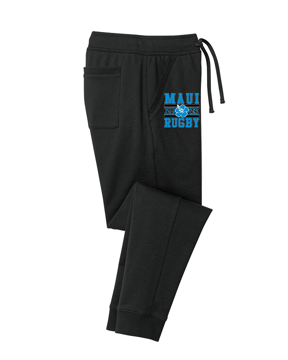 Maui Rugby Club Stamp - Cotton Joggers