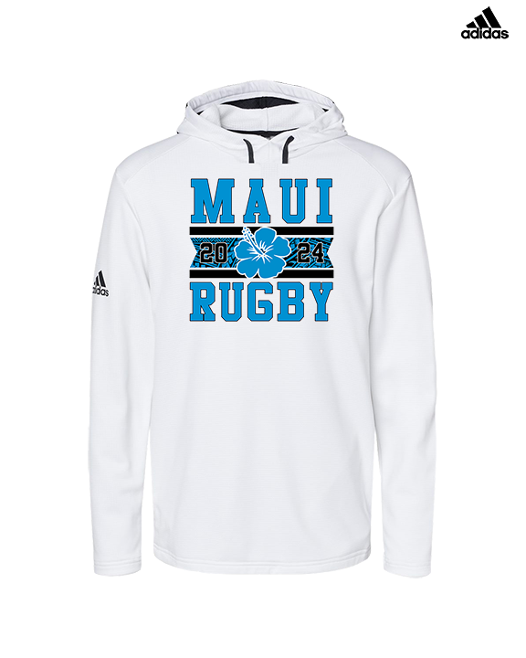 Maui Rugby Club Stamp - Mens Adidas Hoodie