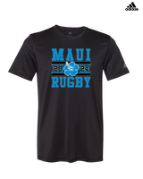 Maui Rugby Club Stamp - Mens Adidas Performance Shirt