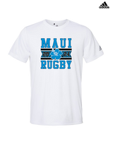 Maui Rugby Club Stamp - Mens Adidas Performance Shirt