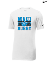 Maui Rugby Club Stamp - Mens Nike Cotton Poly Tee