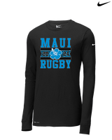 Maui Rugby Club Stamp - Mens Nike Longsleeve