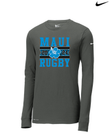 Maui Rugby Club Stamp - Mens Nike Longsleeve