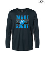 Maui Rugby Club Stamp - Mens Oakley Longsleeve