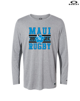 Maui Rugby Club Stamp - Mens Oakley Longsleeve