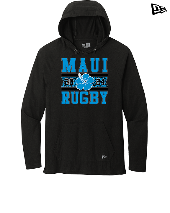 Maui Rugby Club Stamp - New Era Tri-Blend Hoodie