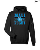 Maui Rugby Club Stamp - Nike Club Fleece Hoodie