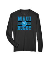 Maui Rugby Club Stamp - Performance Longsleeve