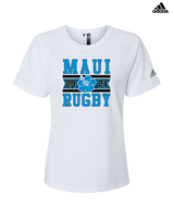 Maui Rugby Club Stamp - Womens Adidas Performance Shirt