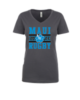 Maui Rugby Club Stamp - Womens Vneck