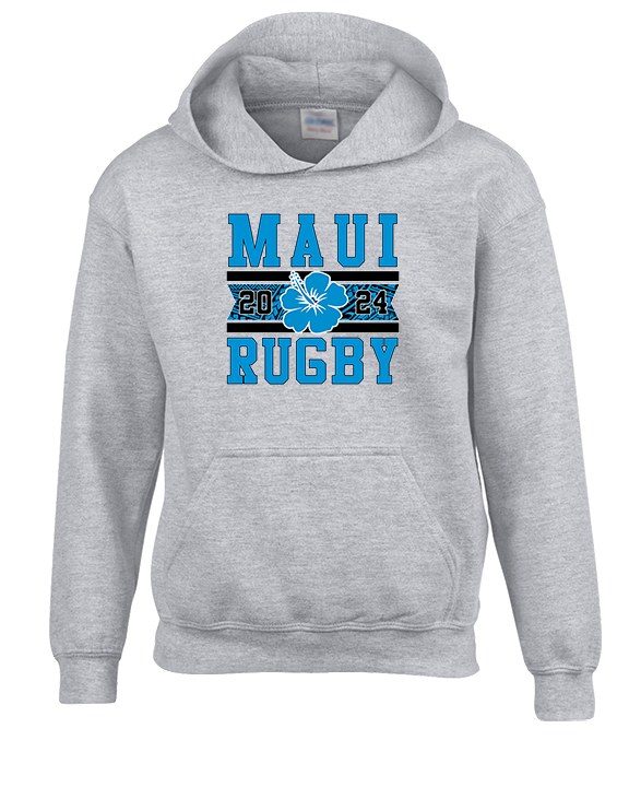 Maui Rugby Club Stamp - Youth Hoodie