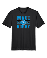 Maui Rugby Club Stamp - Youth Performance Shirt