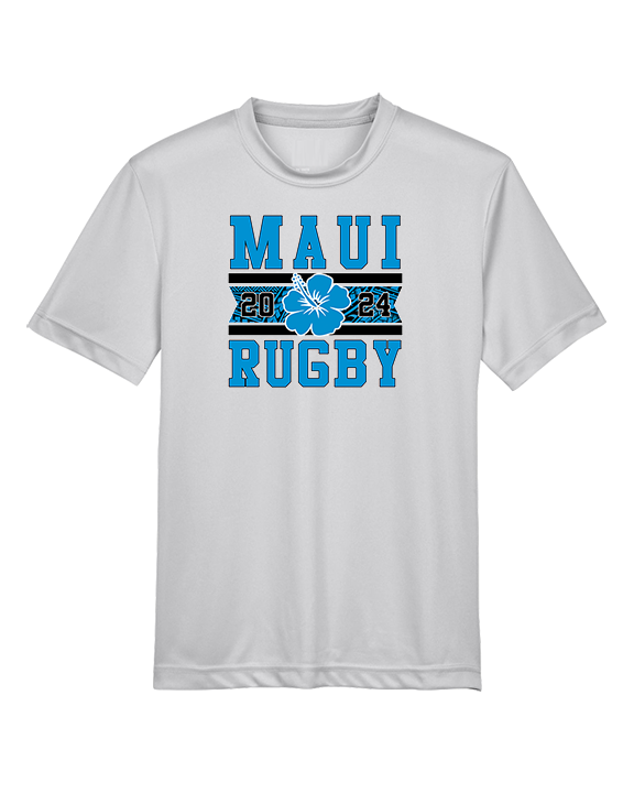 Maui Rugby Club Stamp - Youth Performance Shirt