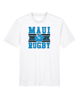 Maui Rugby Club Stamp - Youth Performance Shirt
