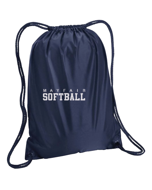 Mayfair HS Softball - Drawstring Bag