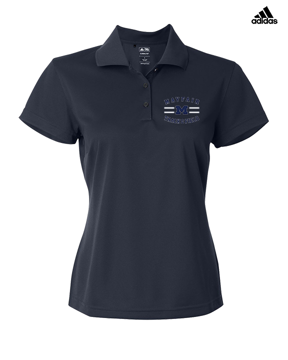 Mayfair HS Track & Field Curve - Adidas Womens Polo