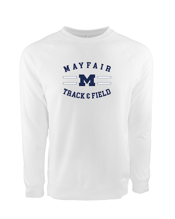 Mayfair HS Track & Field Curve - Crewneck Sweatshirt