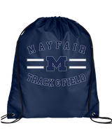 Mayfair HS Track & Field Curve - Drawstring Bag
