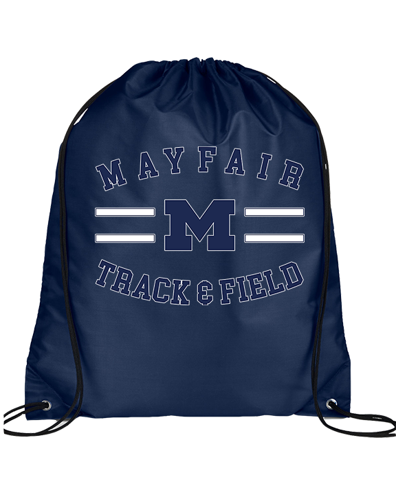 Mayfair HS Track & Field Curve - Drawstring Bag