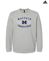 Mayfair HS Track & Field Curve - Mens Adidas Crewneck