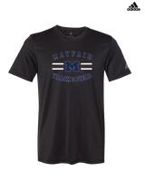 Mayfair HS Track & Field Curve - Mens Adidas Performance Shirt