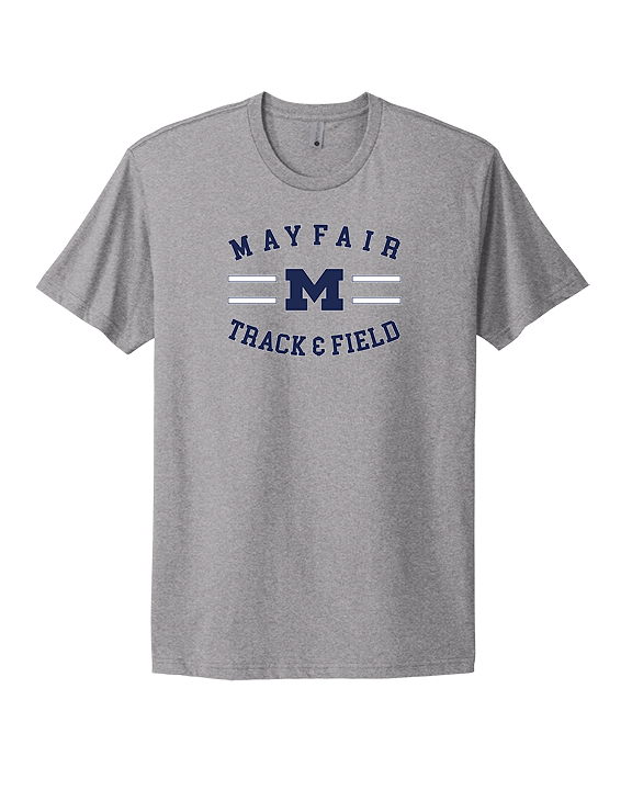 Mayfair HS Track & Field Curve - Mens Select Cotton T-Shirt