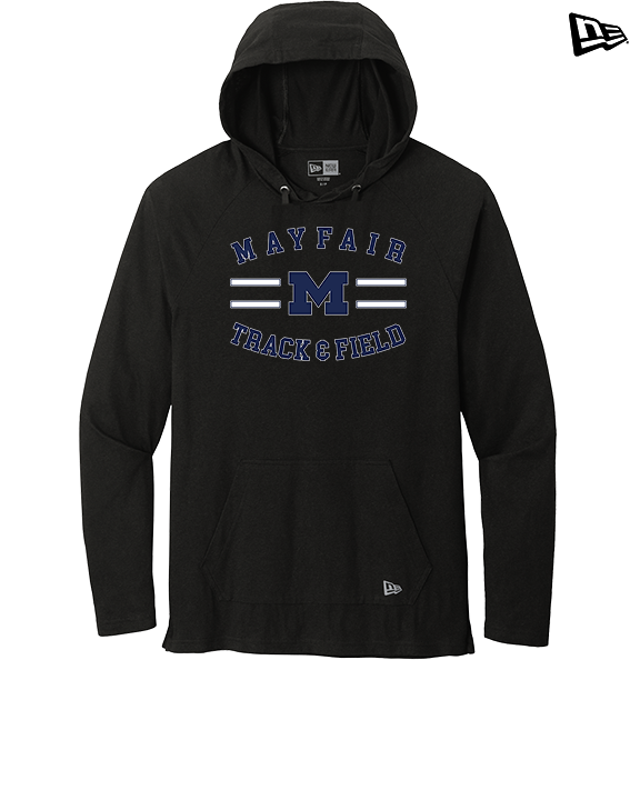 Mayfair HS Track & Field Curve - New Era Tri-Blend Hoodie