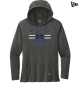 Mayfair HS Track & Field Curve - New Era Tri-Blend Hoodie