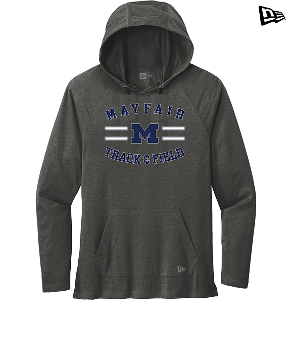 Mayfair HS Track & Field Curve - New Era Tri-Blend Hoodie