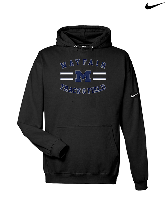 Mayfair HS Track & Field Curve - Nike Club Fleece Hoodie