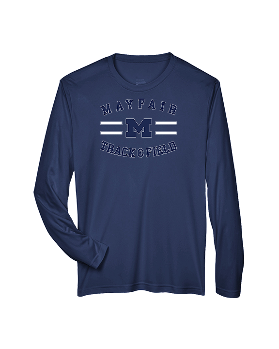 Mayfair HS Track & Field Curve - Performance Longsleeve