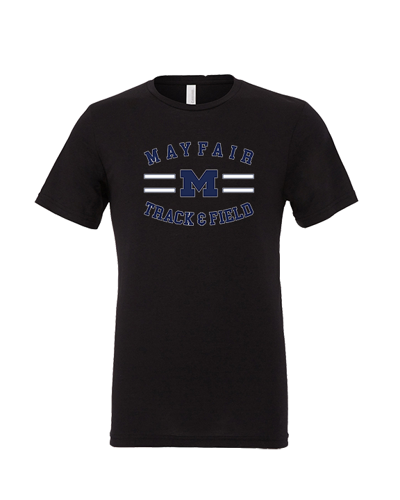 Mayfair HS Track & Field Curve - Tri - Blend Shirt