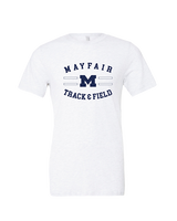 Mayfair HS Track & Field Curve - Tri - Blend Shirt
