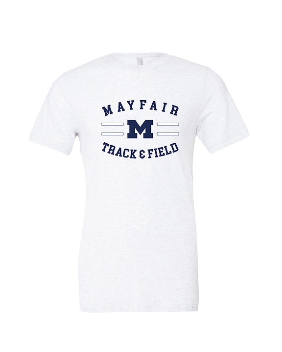 Mayfair HS Track & Field Curve - Tri - Blend Shirt
