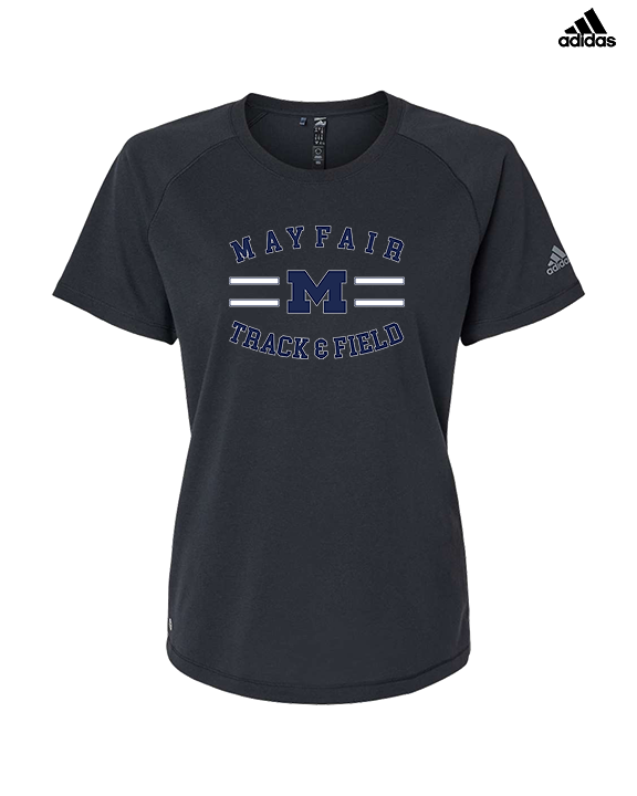 Mayfair HS Track & Field Curve - Womens Adidas Performance Shirt