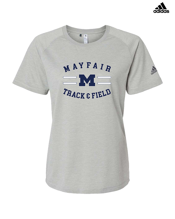 Mayfair HS Track & Field Curve - Womens Adidas Performance Shirt