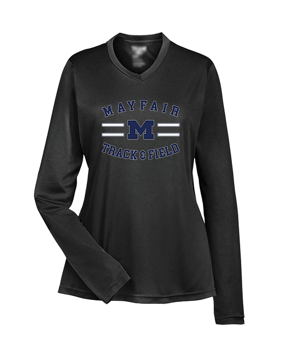 Mayfair HS Track & Field Curve - Womens Performance Longsleeve