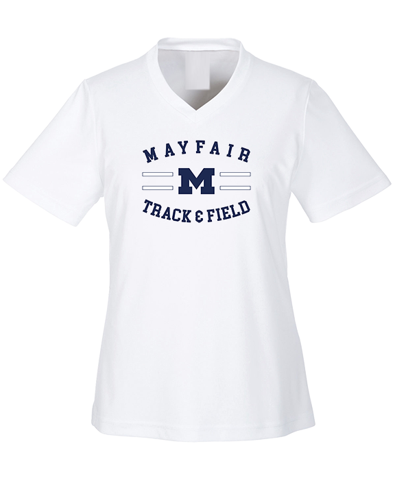 Mayfair HS Track & Field Curve - Womens Performance Shirt