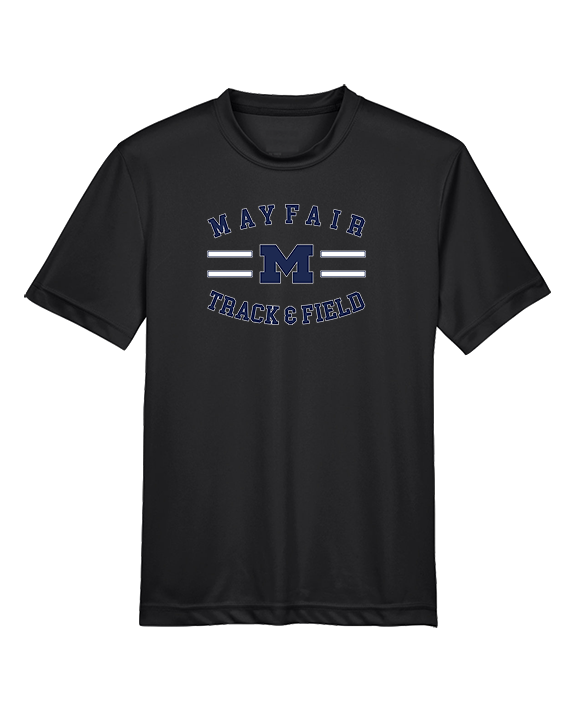 Mayfair HS Track & Field Curve - Youth Performance Shirt