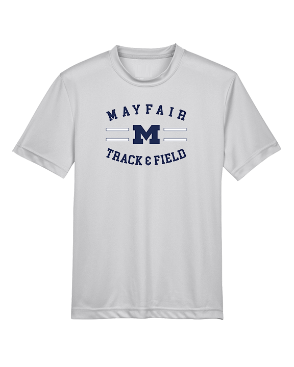 Mayfair HS Track & Field Curve - Youth Performance Shirt