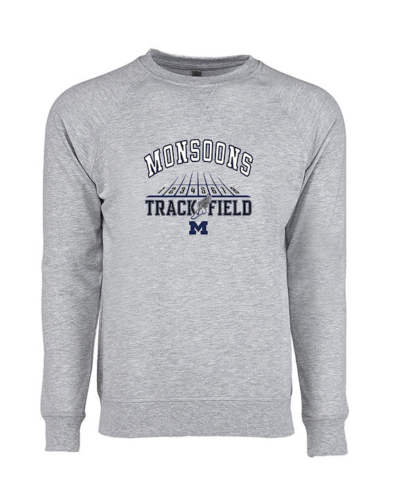 Mayfair HS Track & Field Lanes - Crewneck Sweatshirt
