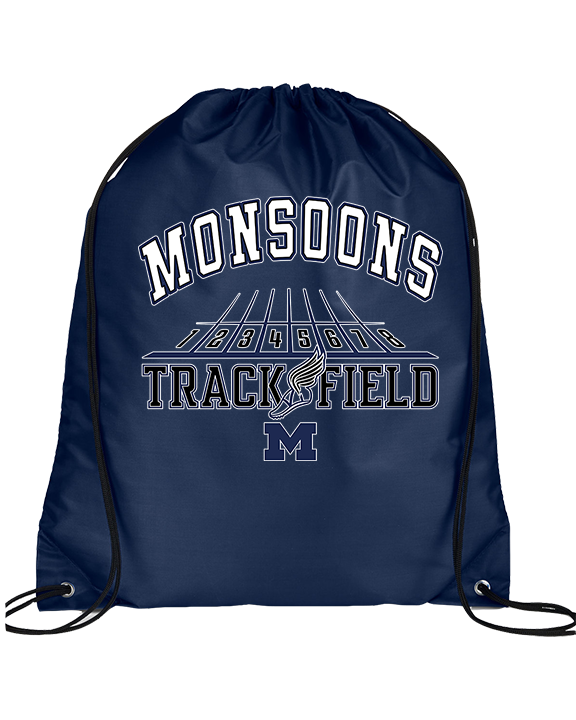 Mayfair HS Track & Field Lanes - Drawstring Bag
